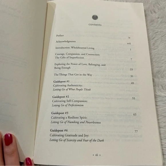 The Gifts of Imperfection Book by Brené Brown - Picture 5 of 6